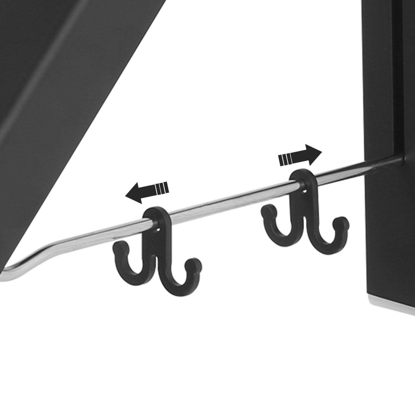 Wall Mounted Retractable Folding Clothes Rack - MaviGadget