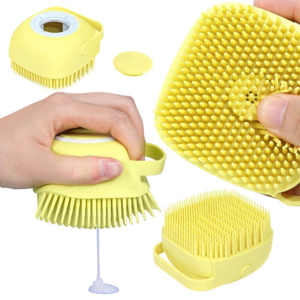 Bathing Brush Shampoo Dispenser - MaviGadget
