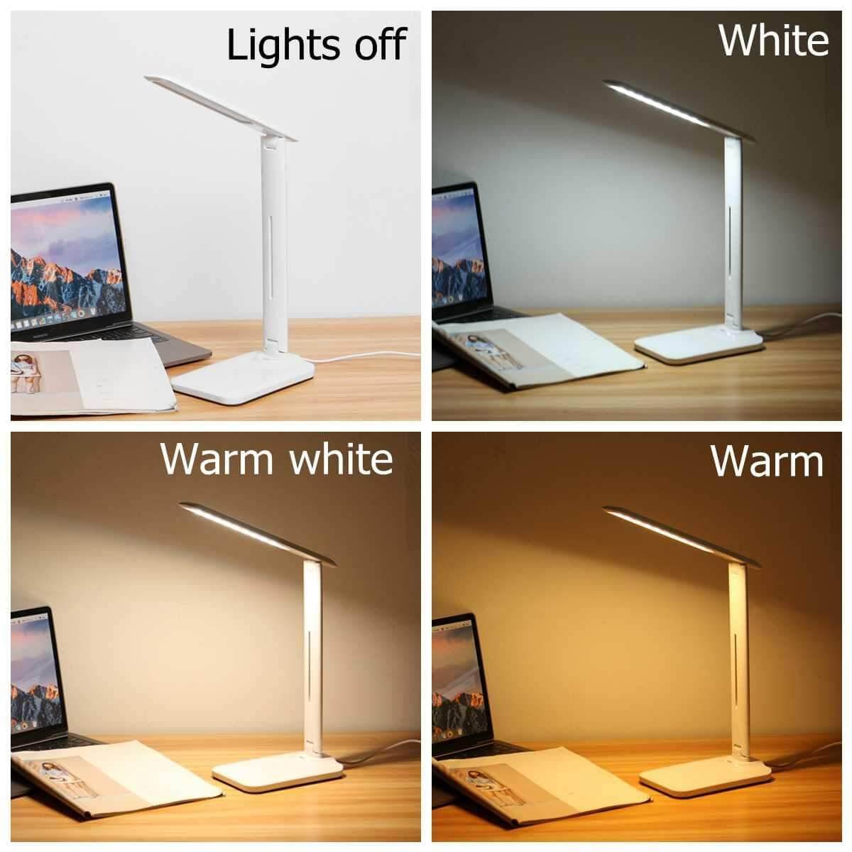 2in1 Multifunctional Fast Wireless Charging LED Table Lamp - MaviGadget