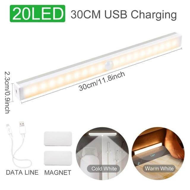 Warm & Cold Light Motion Sensor Wireless LED Lights - MaviGadget
