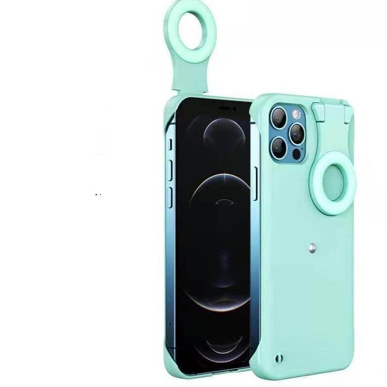 Selfie Light Flip iPhone 12 Shockproof Case - MaviGadget