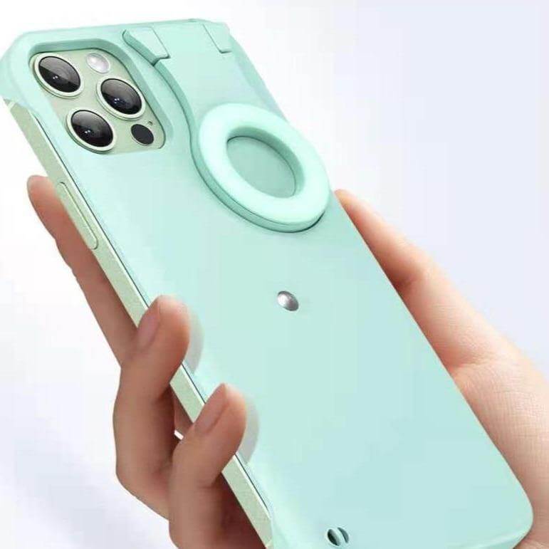 Selfie Light Flip iPhone 12 Shockproof Case - MaviGadget