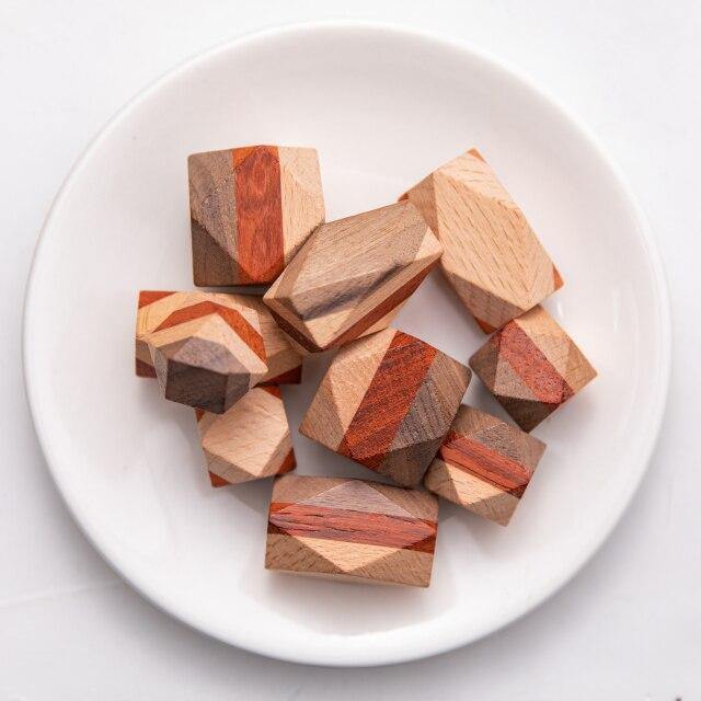 Colorful Wooden Stone Kids Intelligent Stacking Game - MaviGadget