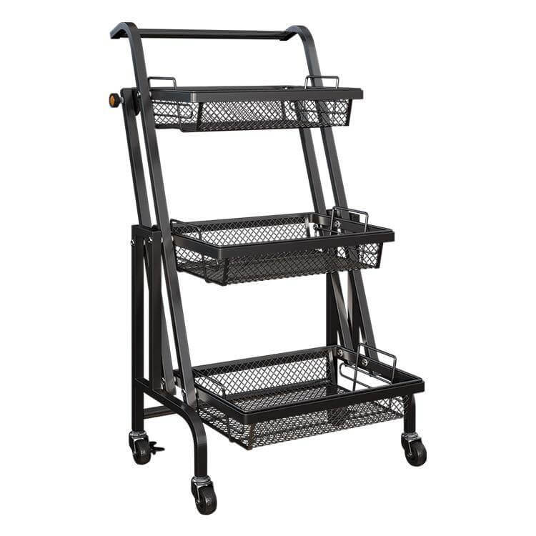 Parallel Folding Multifunction Kitchen Storage Rack - MaviGadget