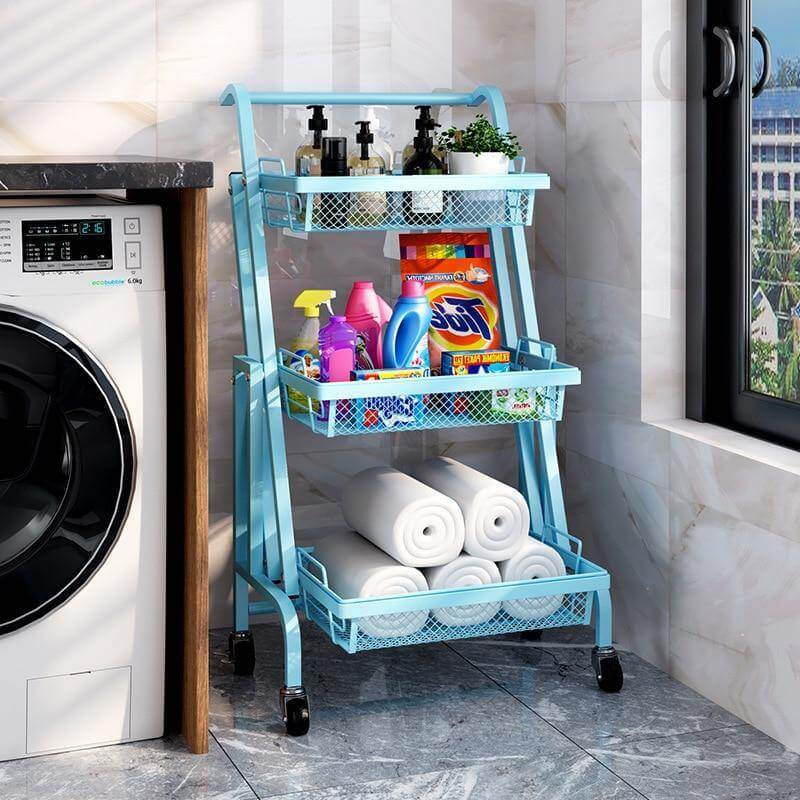 Parallel Folding Multifunction Kitchen Storage Rack - MaviGadget
