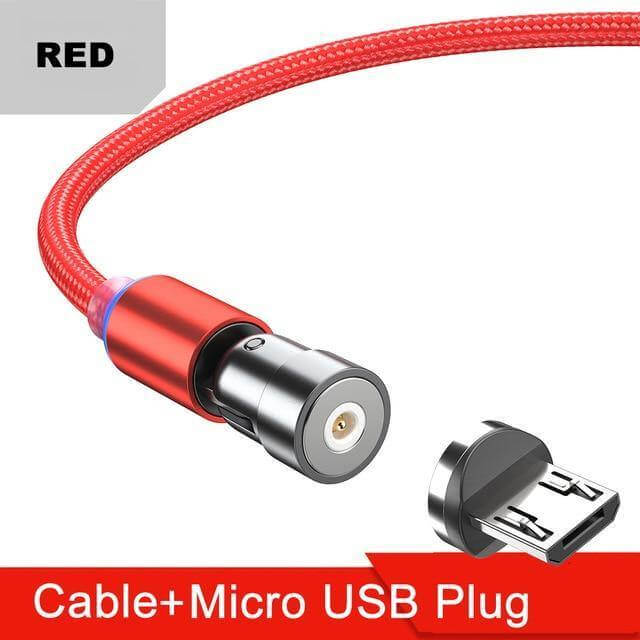 Rotatable Fast Charging Magnetic Cable - MaviGadget