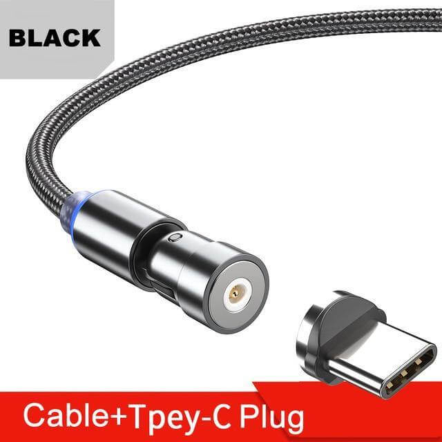 Rotatable Fast Charging Magnetic Cable - MaviGadget