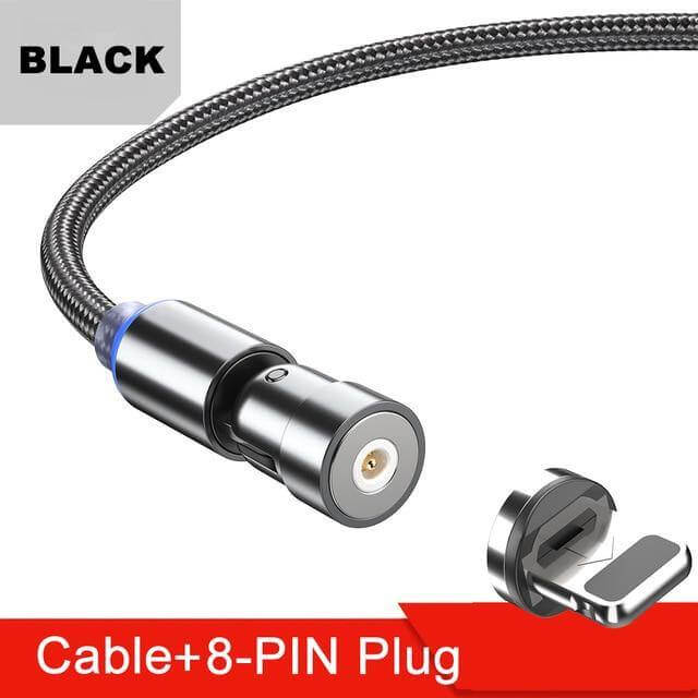 Rotatable Fast Charging Magnetic Cable - MaviGadget