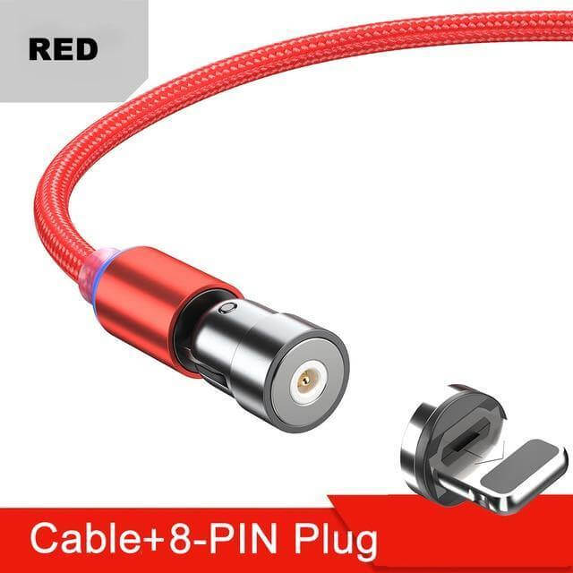 Rotatable Fast Charging Magnetic Cable - MaviGadget