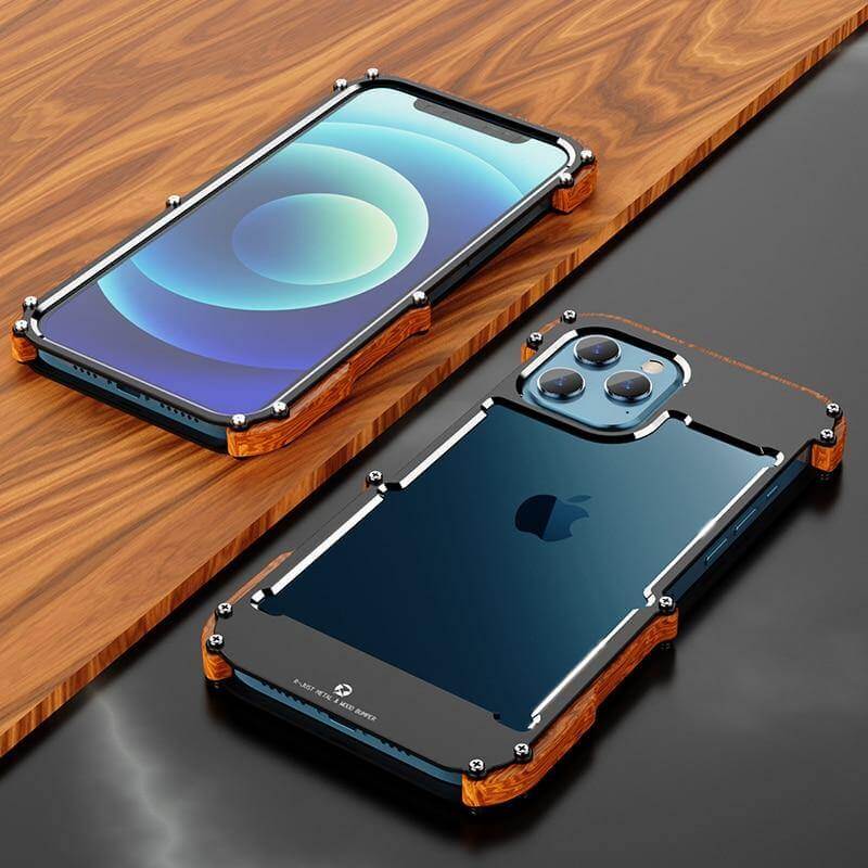 Aluminum Bumper Thin Shockproof iPhone Case - MaviGadget