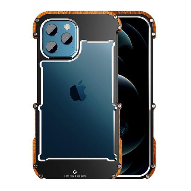 Aluminum Bumper Thin Shockproof iPhone Case - MaviGadget
