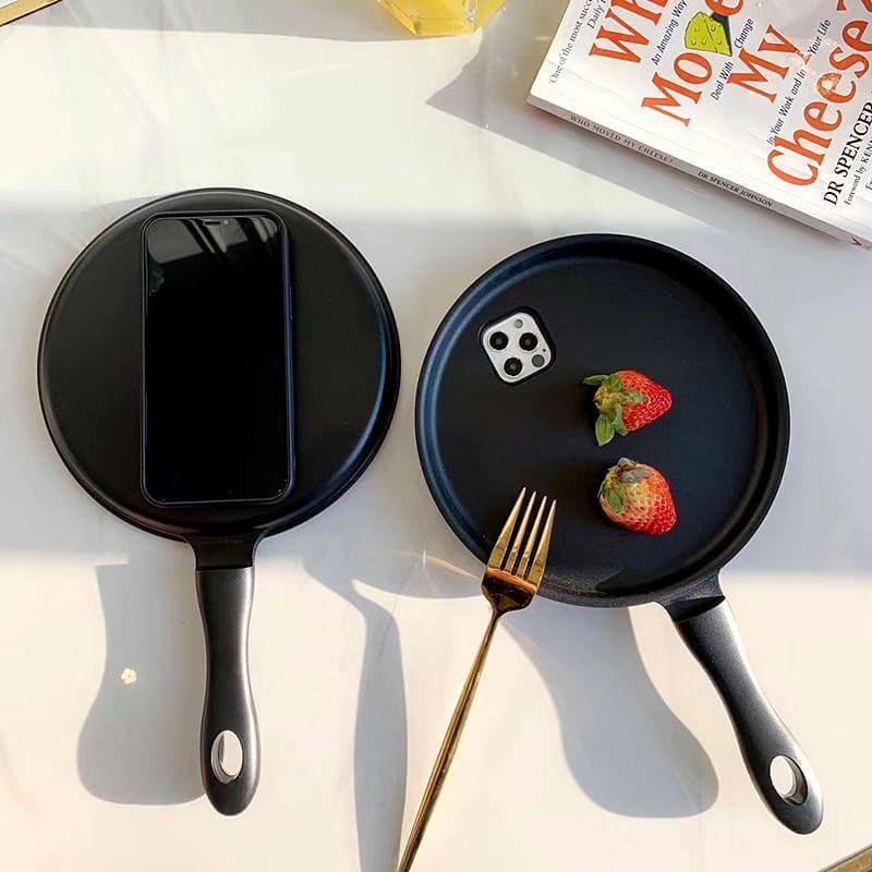 3D Smooth Pan Shape Case for iPhone - MaviGadget