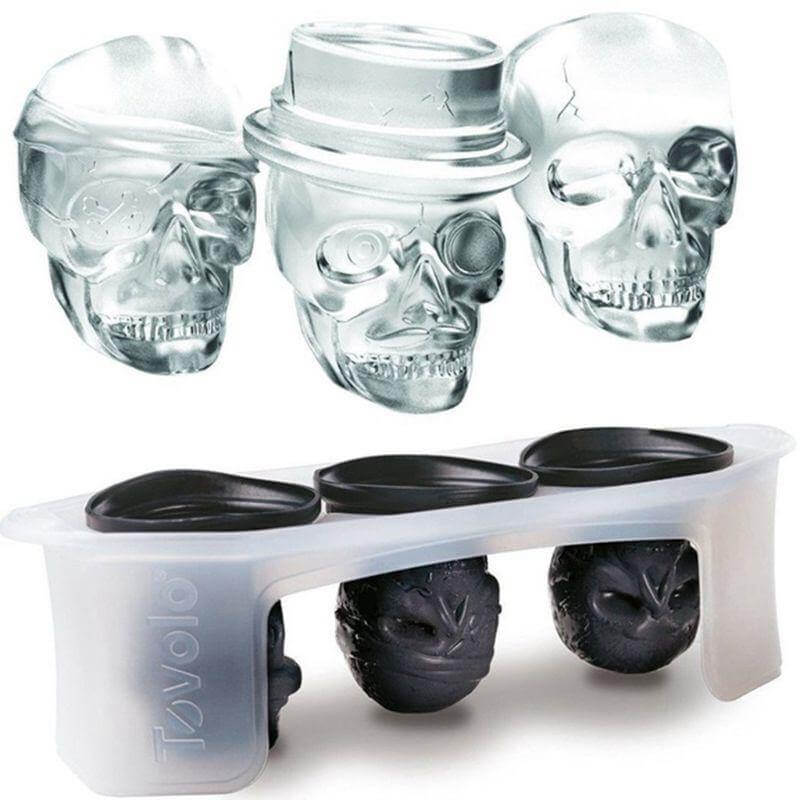 Skull Head Ice Cube Mold - MaviGadget