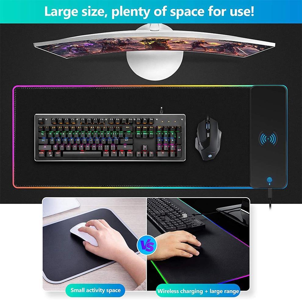 Wireless Charging Mouse Pad - MaviGadget