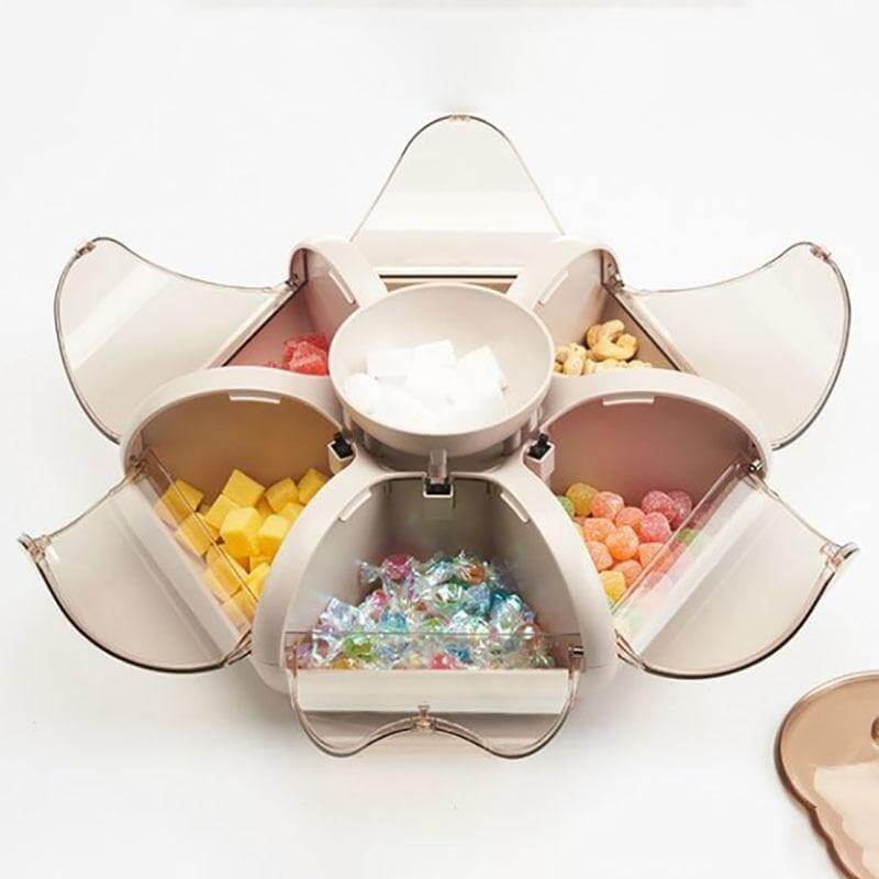 Creative Transparent Lotus Candy Box - MaviGadget
