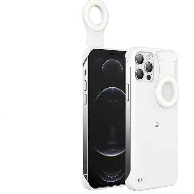 Selfie Light Flip iPhone 12 Shockproof Case - MaviGadget