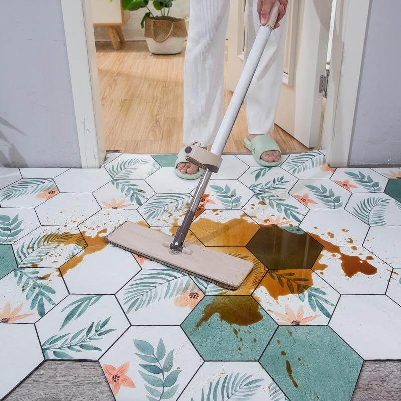 Non-Slip Dust Proof Nordic Style Hexagon Door Mat - MaviGadget