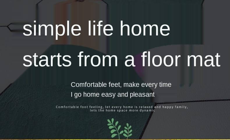Non-Slip Dust Proof Nordic Style Hexagon Door Mat - MaviGadget