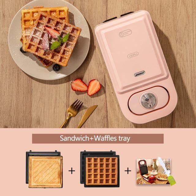 Multifunctional Breakfast Waffle Maker - MaviGadget