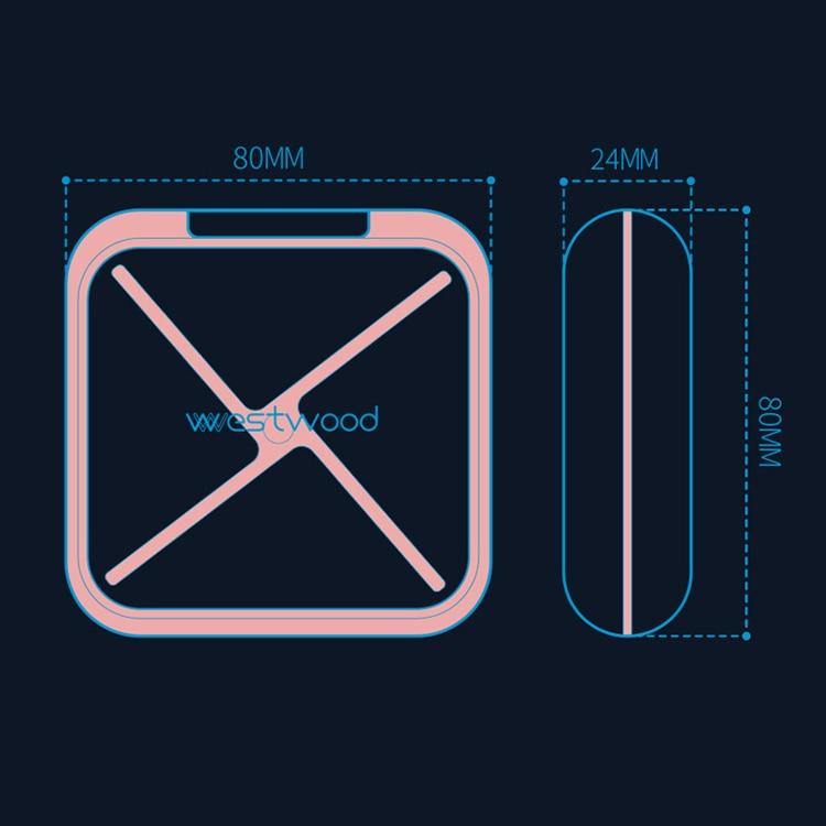 4-Grid Capsule Pill Box Travel Organizer - MaviGadget