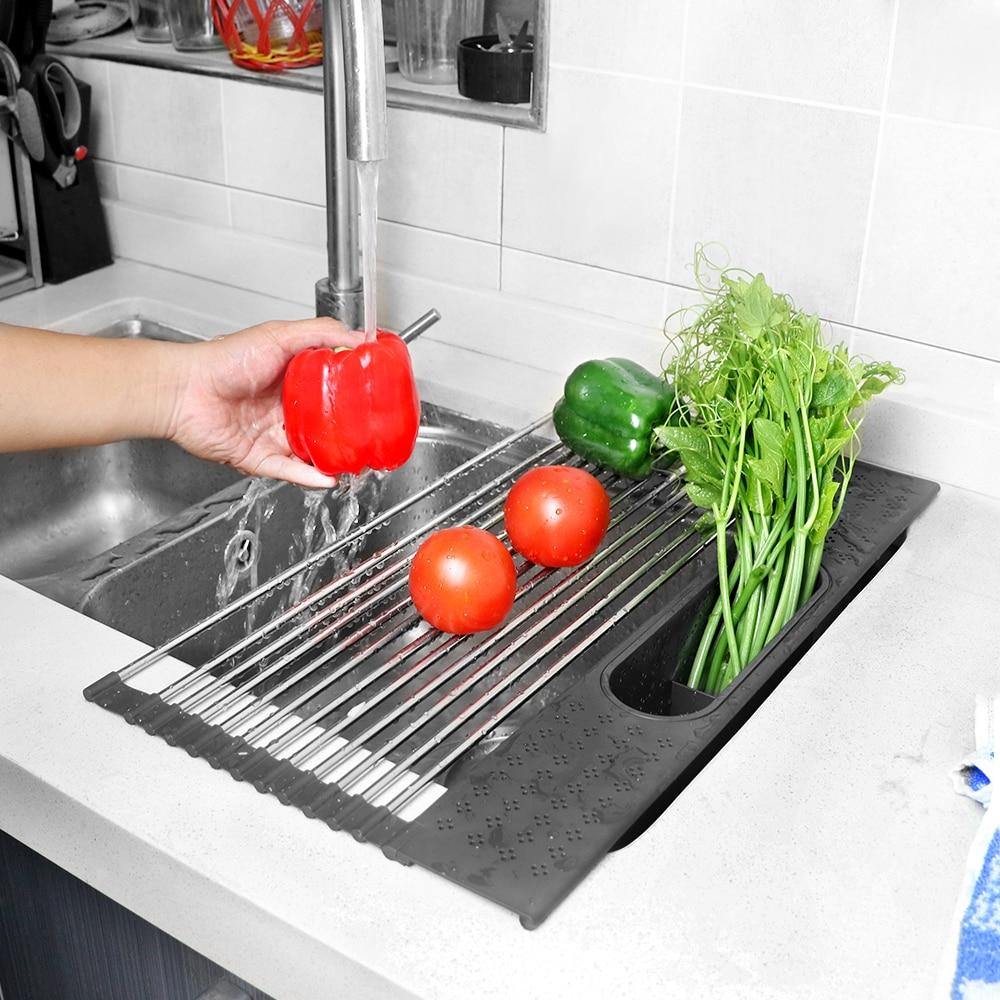Multi Functional Over Sink Drying Rack - MaviGadget