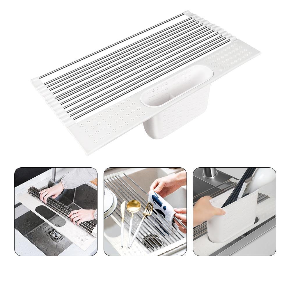 Multi Functional Over Sink Drying Rack - MaviGadget