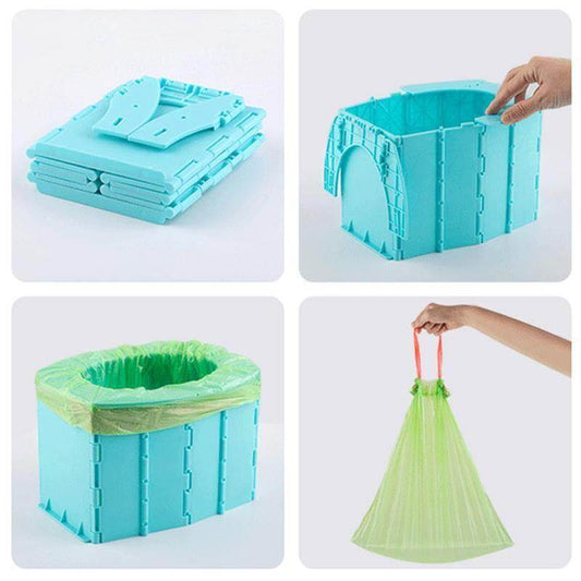 Portable Mobile Folding Camping Toilet - MaviGadget