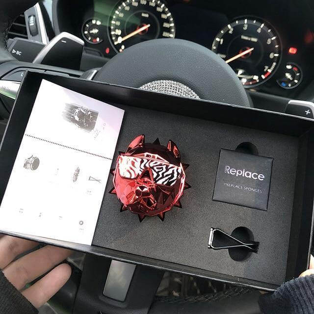 Luxury Bulldog Car Air Freshener - MaviGadget