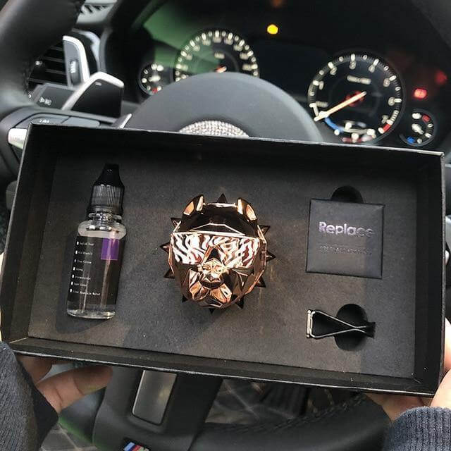 Luxury Bulldog Car Air Freshener - MaviGadget
