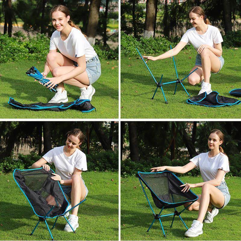 Lightweight Foldable Camping Chair - MaviGadget