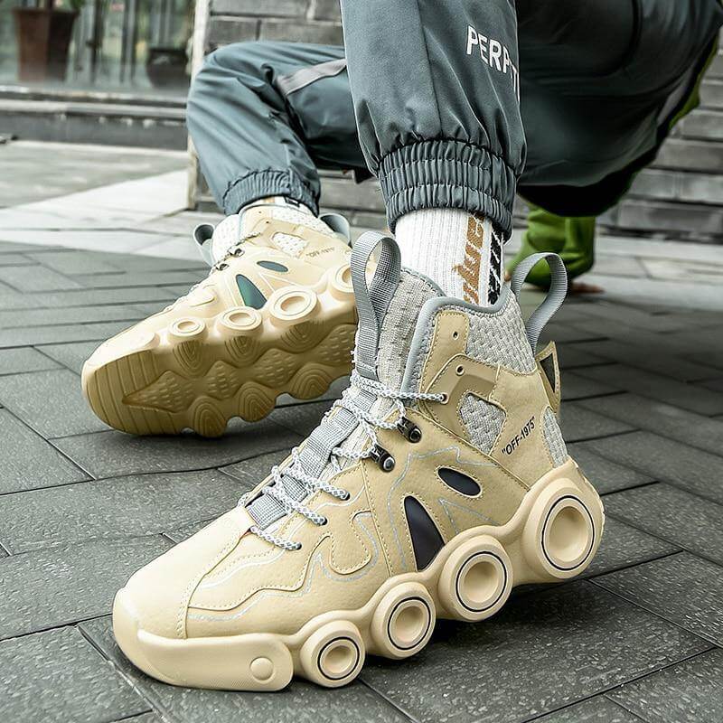 Roller Skate Shape Comfy Men Running Shoes - MaviGadget