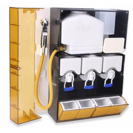Multifunctional Seasoning Organizer with Oil Pump - MaviGadget