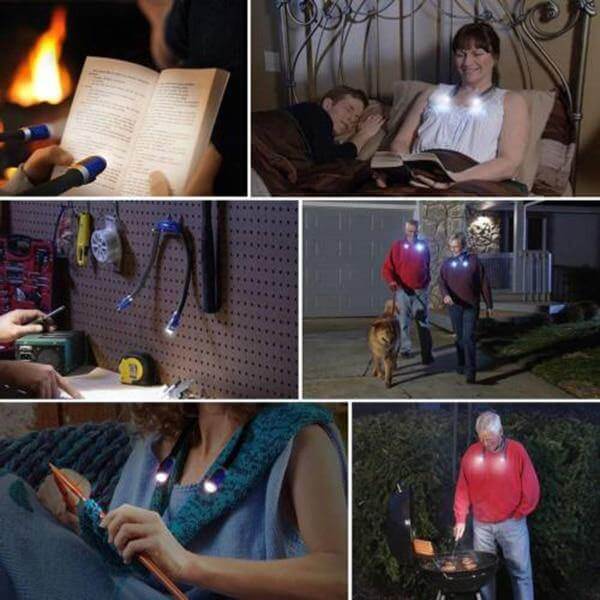 Flexible LED Neck Reading Lamp - MaviGadget