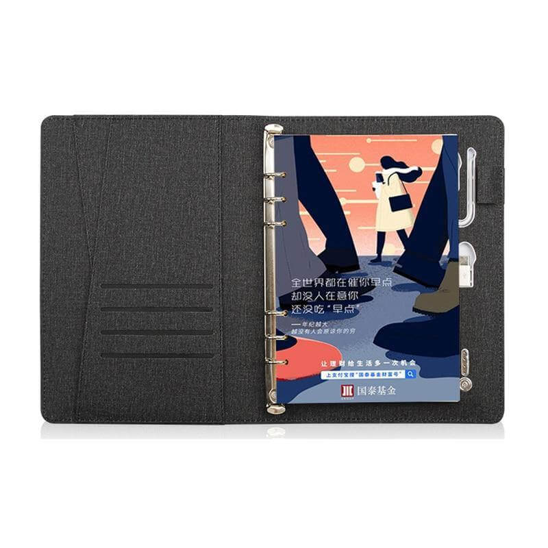 Business MultiFunctional Wireless Charging Notebook - MaviGadget