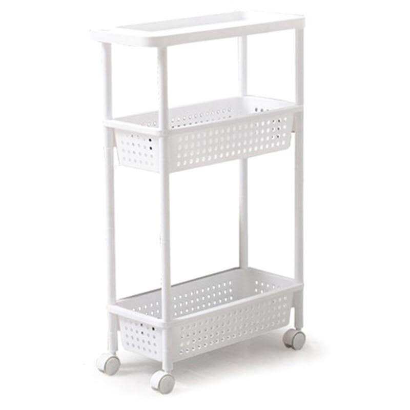 Space-Saving Movable Slim Kitchen Storage Rack - MaviGadget