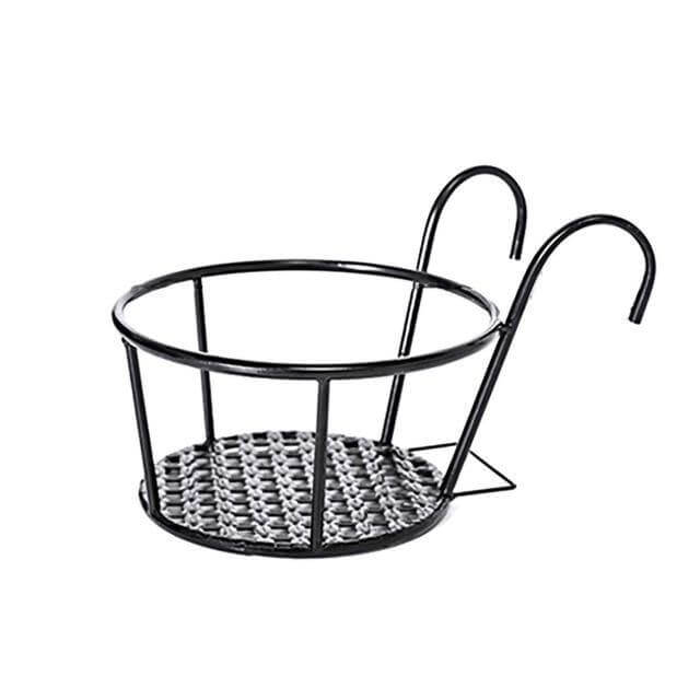 Iron Outdoor Hanging Baskets Flower Pot Holder - MaviGadget