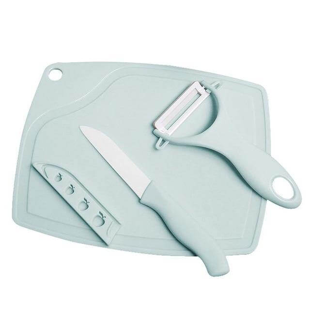 3pcs Pastel Chopping Kitchen Set - MaviGadget