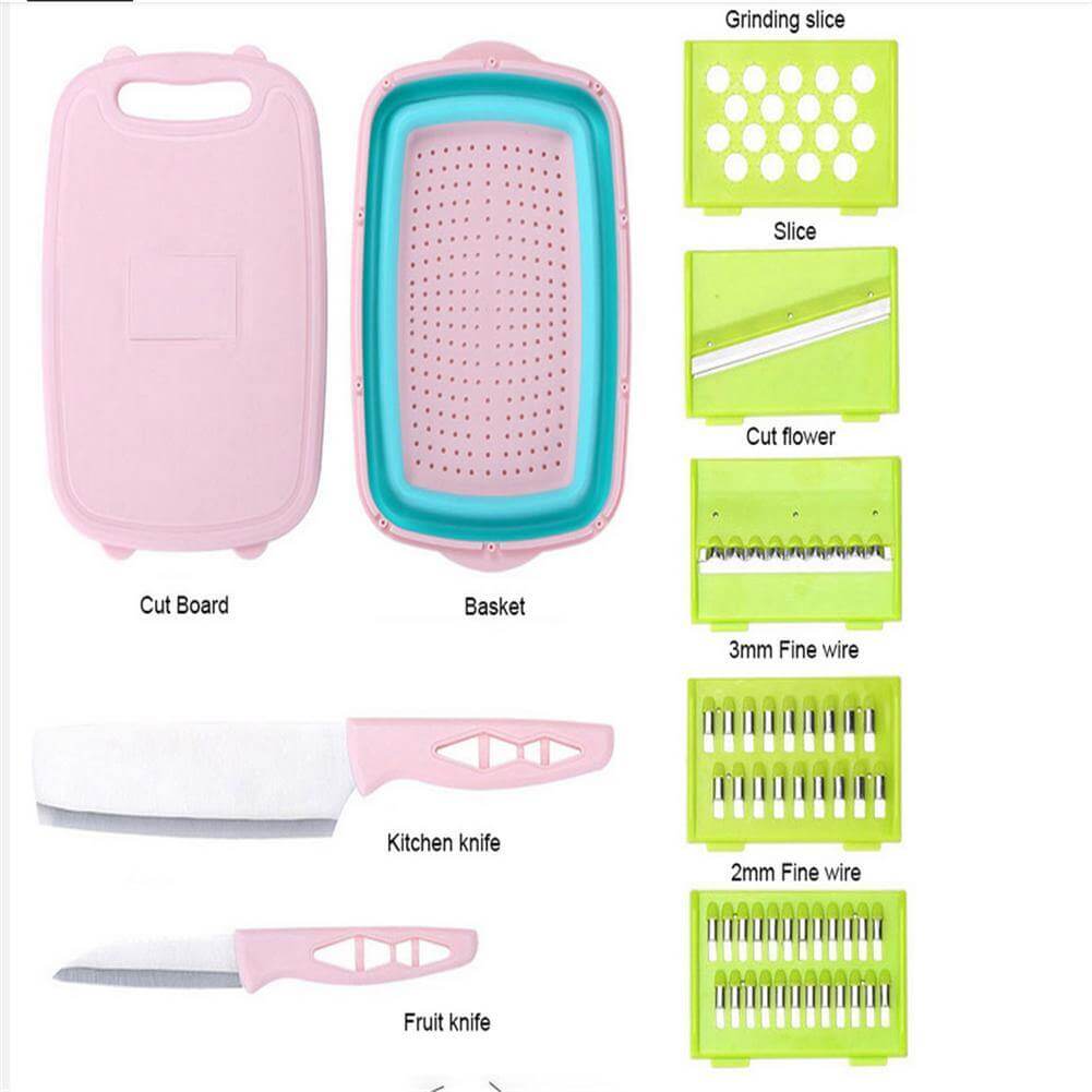 Multi-Functional Drain Basket & Chopping Board - MaviGadget