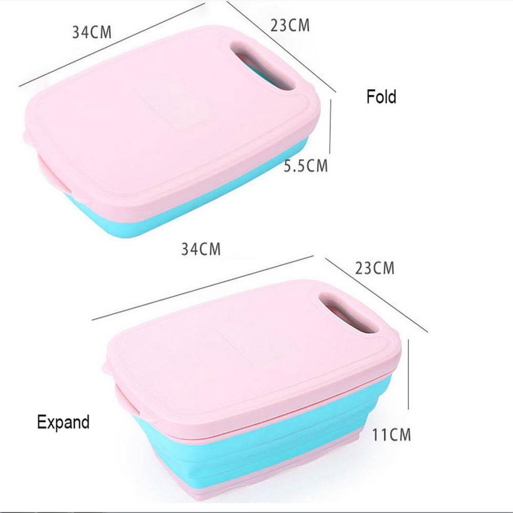 Multi-Functional Drain Basket & Chopping Board - MaviGadget