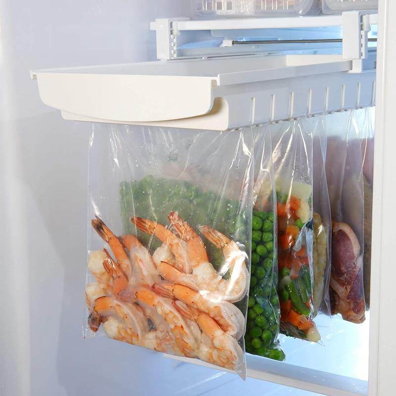 Multi Zip-bag Hanging Fridge Organizer Tray - MaviGadget