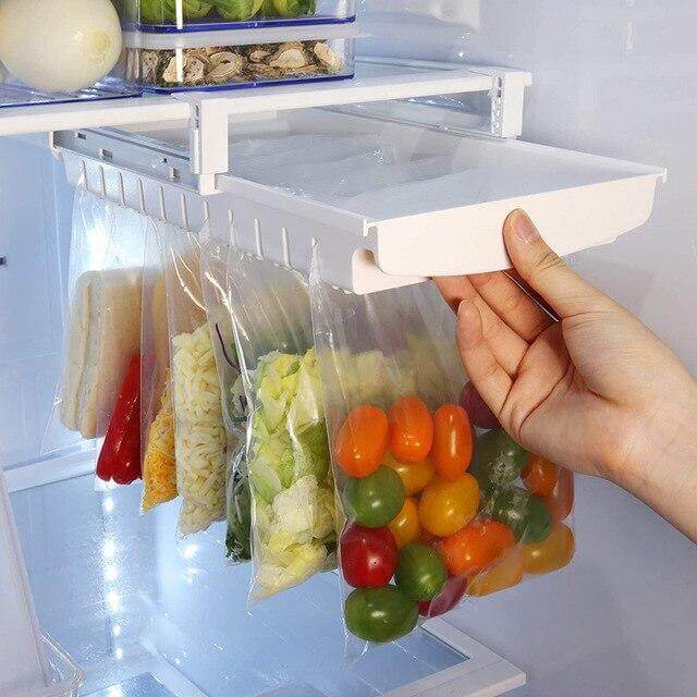 Multi Zip-bag Hanging Fridge Organizer Tray - MaviGadget