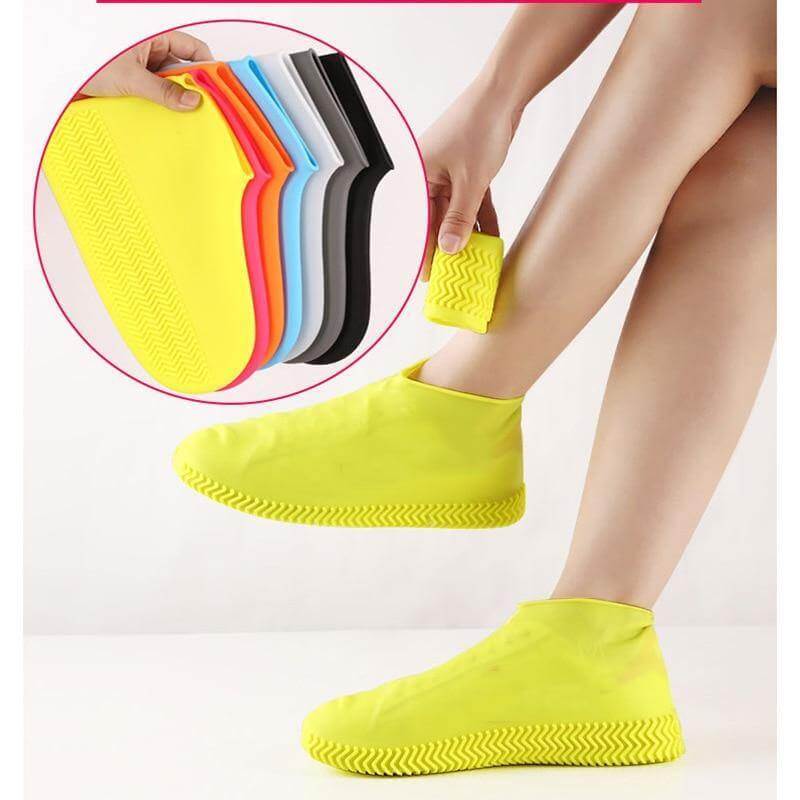 2pcs Waterproof Reusable Silicone Shoe Cover - MaviGadget