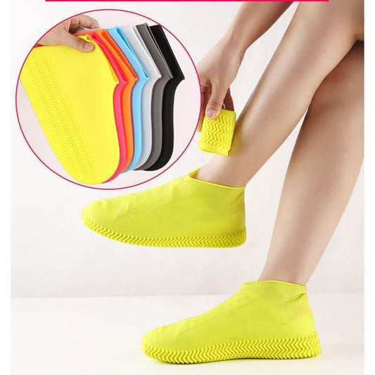 2pcs Waterproof Reusable Silicone Shoe Cover - MaviGadget