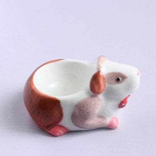 2Pcs Cute Animal Ceramic Breakfast Egg Holder - MaviGadget