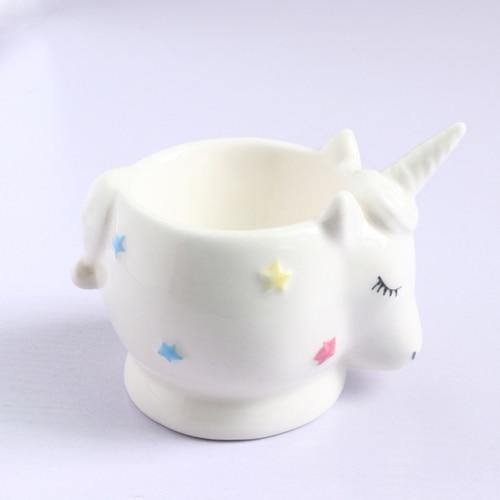 2Pcs Cute Animal Ceramic Breakfast Egg Holder - MaviGadget