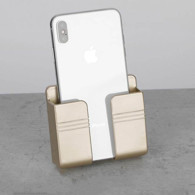 Drill-Free Wall Phone Electronic Holder - MaviGadget