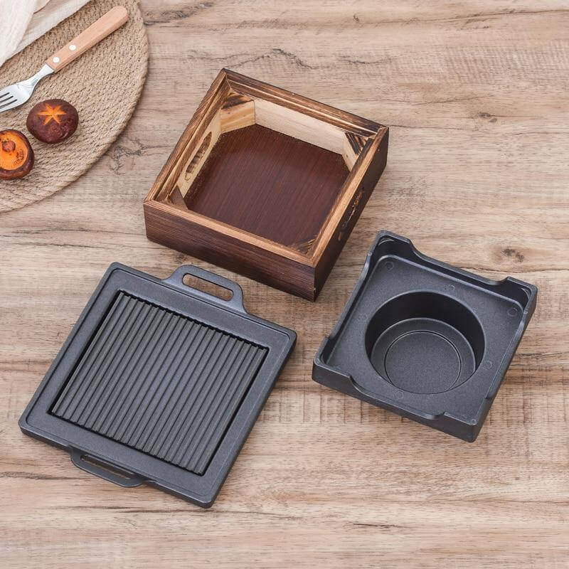 Smokeless Portable Japanese Non-Stick BBQ Grill - MaviGadget