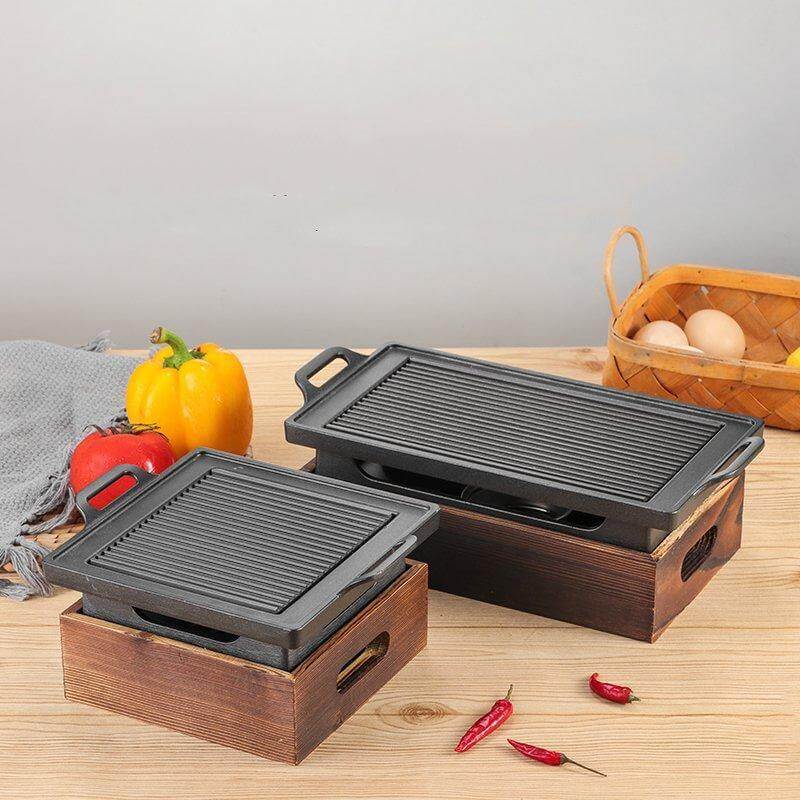 Smokeless Portable Japanese Non-Stick BBQ Grill - MaviGadget