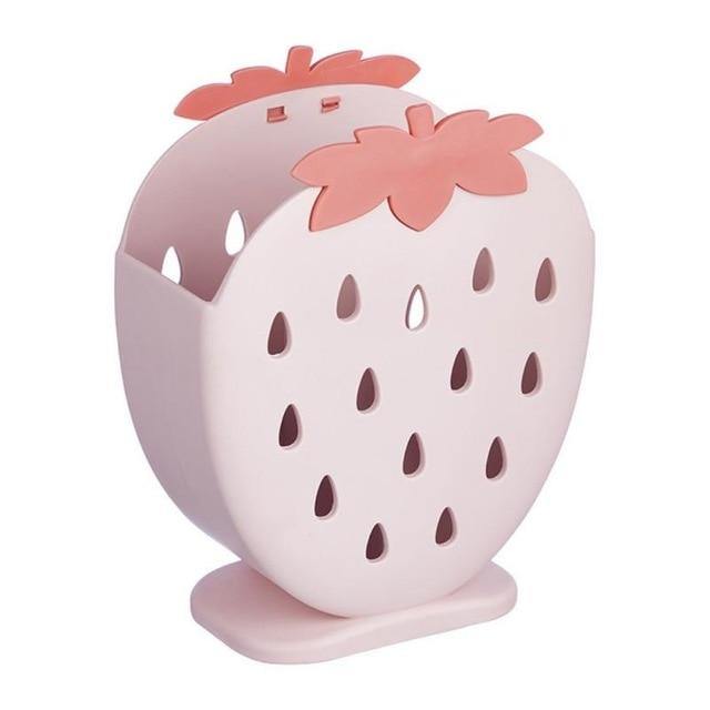 2PCS Cute Strawberry Cutlery Organizer Box - MaviGadget