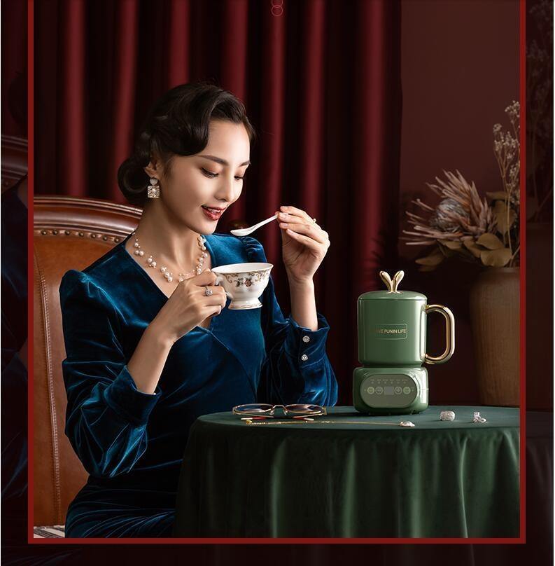 Elegant Mini Electric Ceramic Kettle - MaviGadget